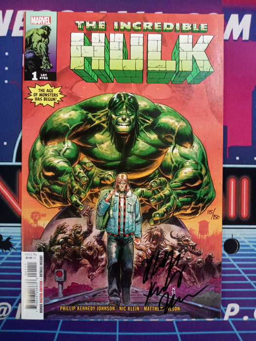 Incredible Hulk #1 (2023) Signed w/ Cert