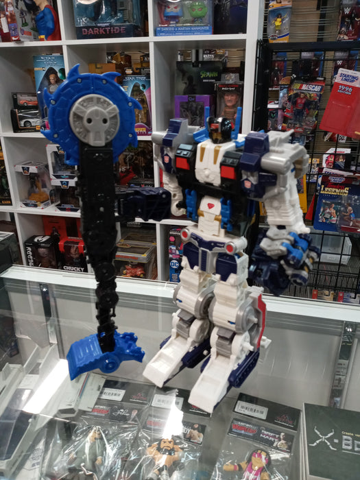 Transformers Cybertron Metroplex with Drillbit