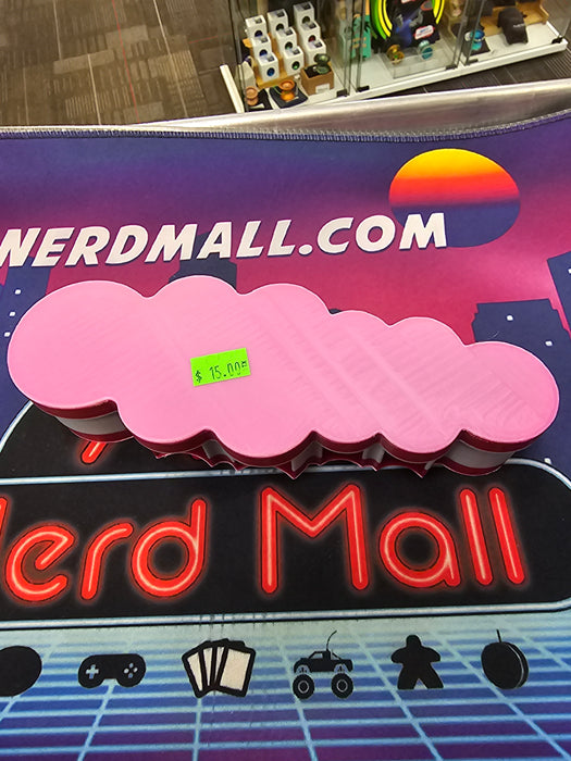 3D Printed Mini Holder w/ Lid (Grey)