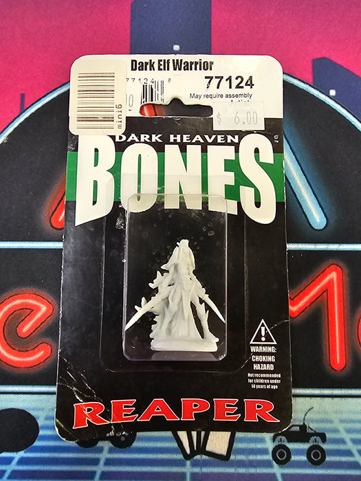 Dark Heaven Bones Mini Dark Elf Warrior