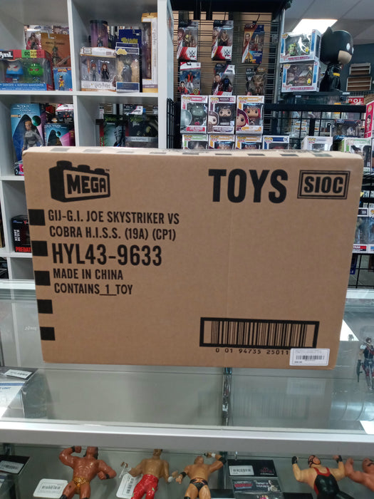2024 MEGA G.I. JOE SKYSTRIKER VS. COBRA H.I.S.S. BUILDING SET HYL43