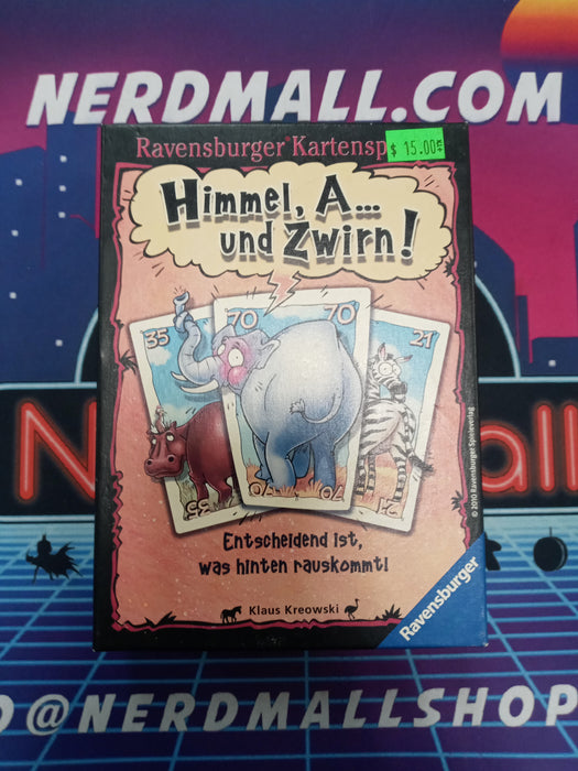 Himmel, A… und Zwirn! (not in English)