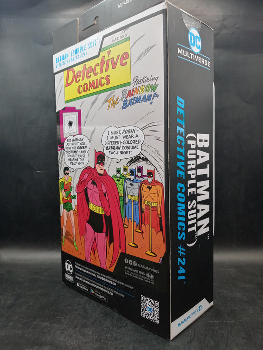 DC Multiverse Batman (Purple Suit - Red Platinum - Detective Comics #241)