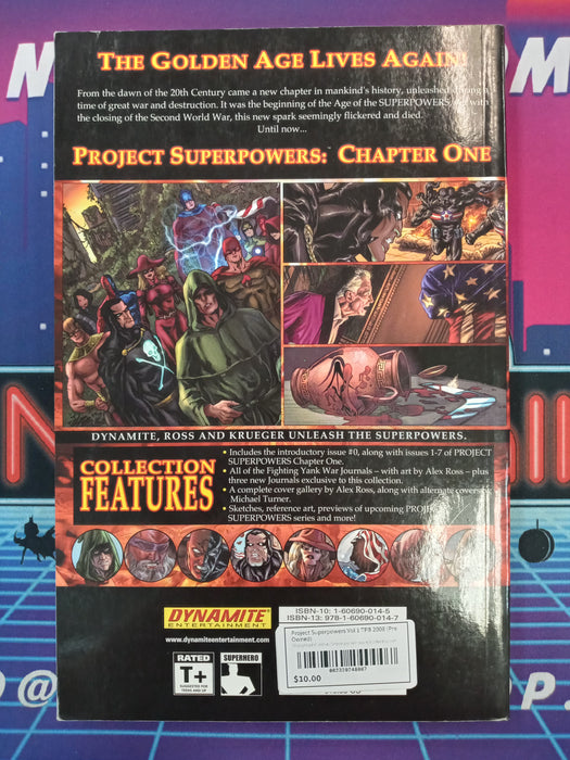 Project Superpowers Vol 1 TPB 2008 (Pre Owned)