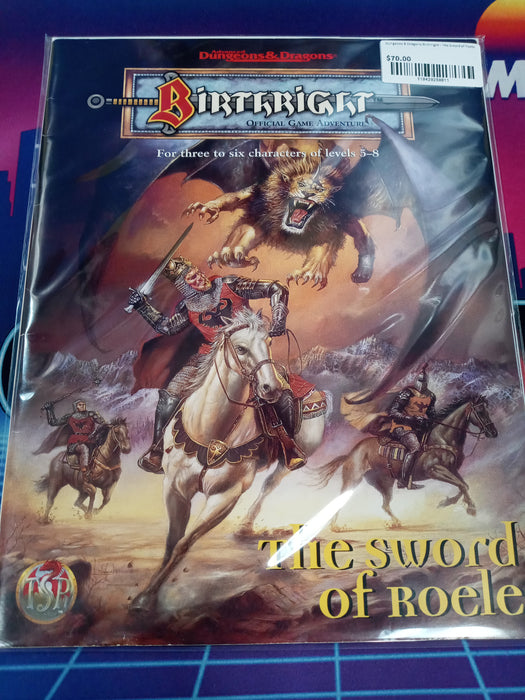 Dungeons & Dragons Birthright - The Sword of Roele
