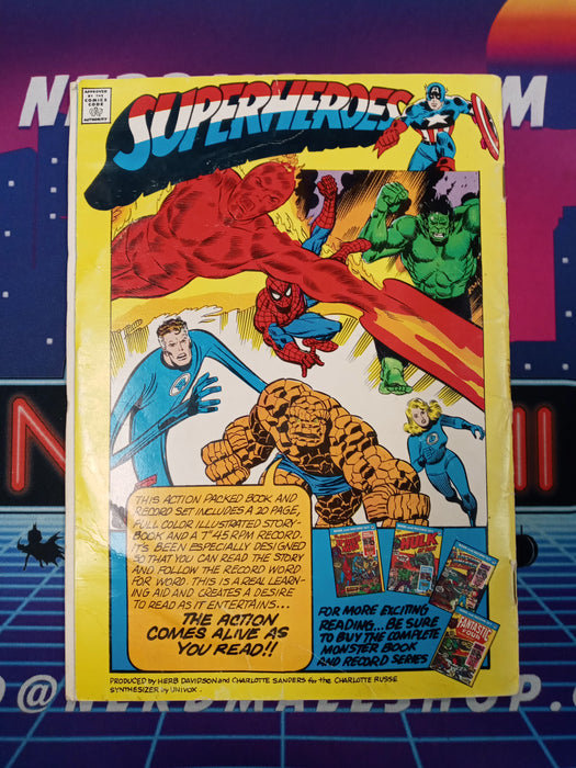 Amazing Spider-man Book and Record Set PR10