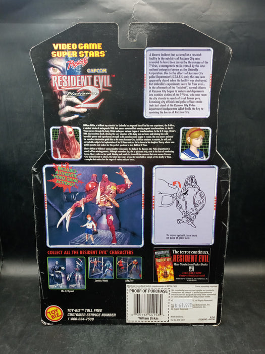 Toy Biz Resident Evil 2 William Birkin and Sherry