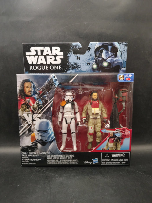 Star Wars Rogue One Baze Malbus & Stormtrooper 2-Pack