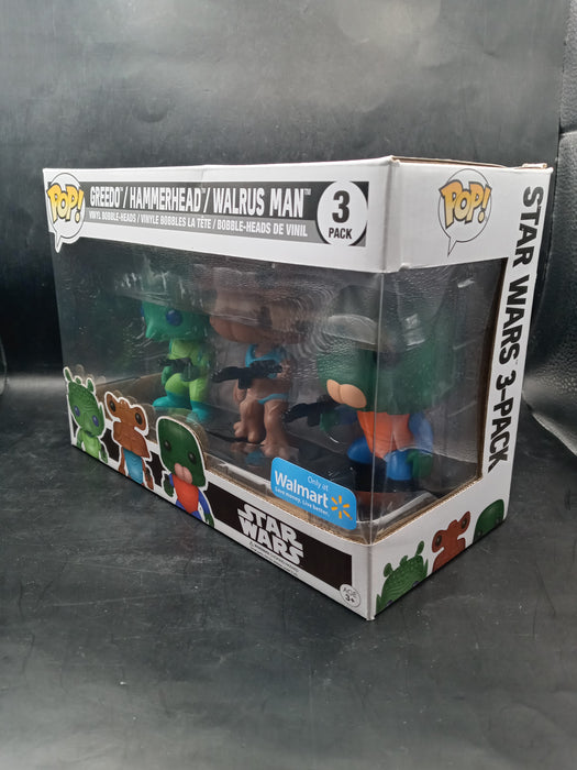 POP Star Wars: Greedo/Hammerhead/Walrus Man (3-Pack) [Walmart Excl.]