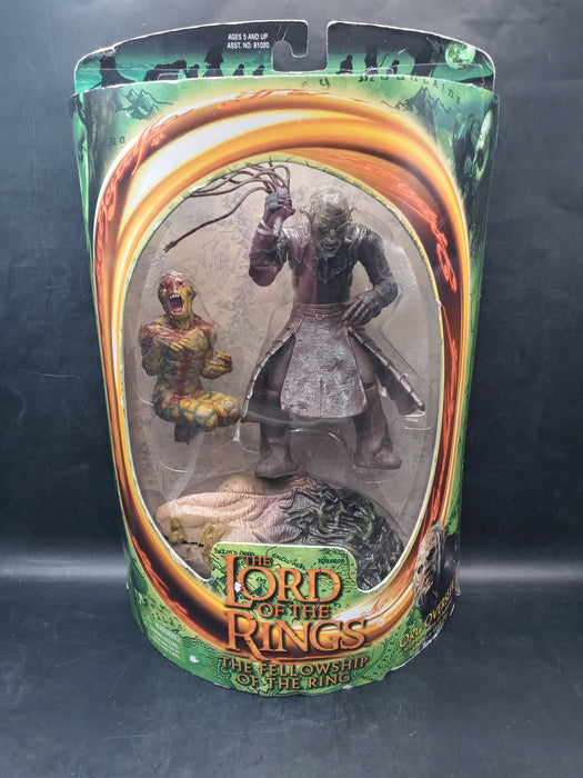 Lord of the Rings Fellowship of the Ring Orc Overseer with Dungeons of Isengard