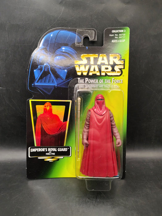Star Wars POTF Emperor's Royal Guard with Force Pike