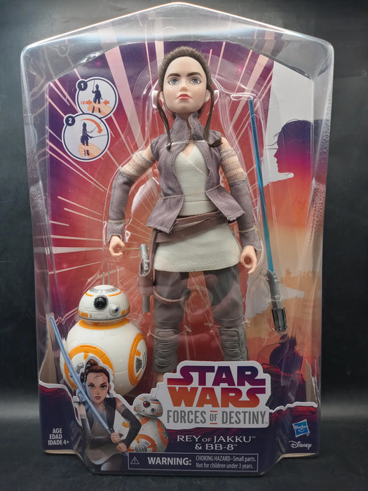 Star Wars Forces of Destiny Rey of Jakku & BB-8