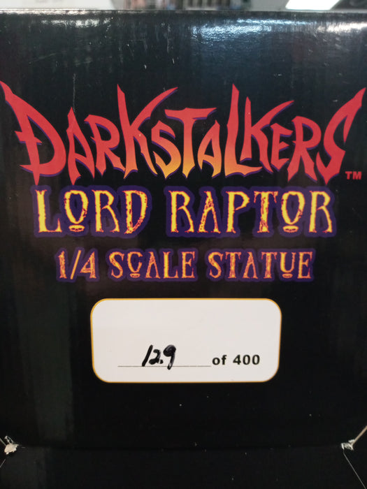 Sideshow Collectibles 1/4 Scale Darkstalkers Lord Raptor Statue