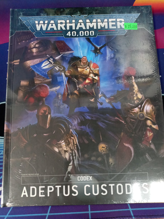 Warhammer 40k Adeptus Custodes Codex
