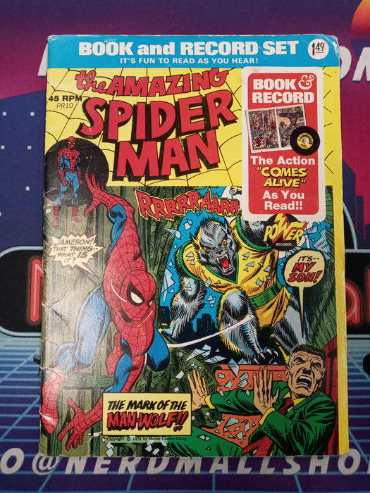 Amazing Spider-man Book and Record Set PR10