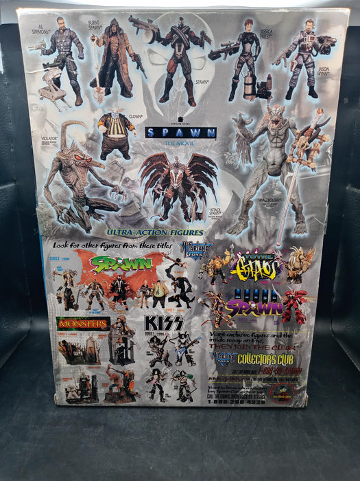 McFarlane 1997 Spawn the Movie Action Figure - Attack Spawn Deluxe Box Edition