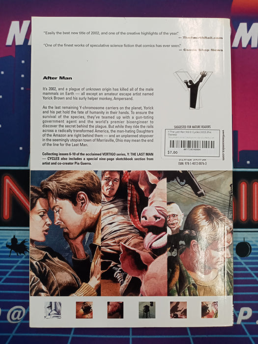 Y The Last Man Vol 2: Cycles 2003 (Pre Owned)