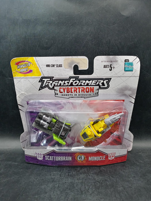 Transformers Cybertron Scattorbrain vs Monocle
