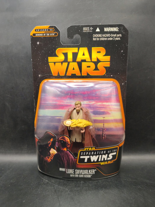 Star Wars Separation of the Twins Infant Luke Skywalker w/ Obi-Wan Kenobi