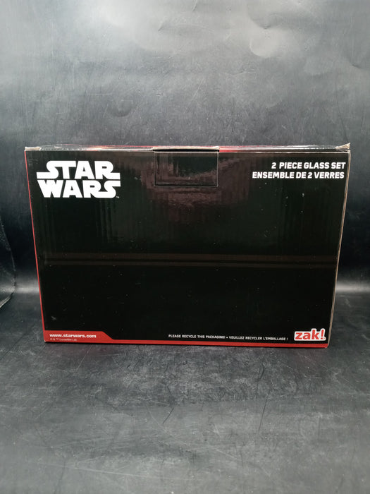 Zak! Star Wars 2 Piece Glass Set