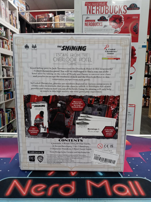 Shining, The Escape from the Overlook Hotel Game