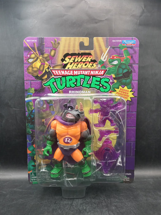 Playmates TMNT Sewer Heroes Rhinoman