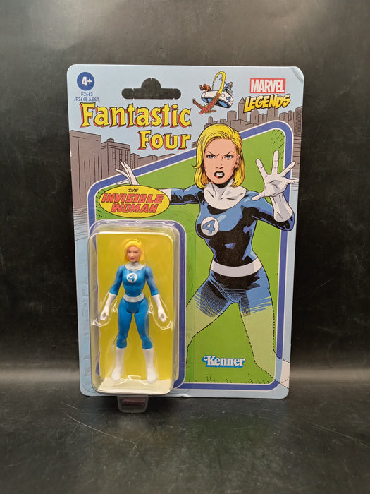 Marvel Legends Series Invisible Woman Kenner Retro Figure