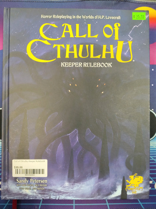 Call of Cthulhu Keeper Rulebook