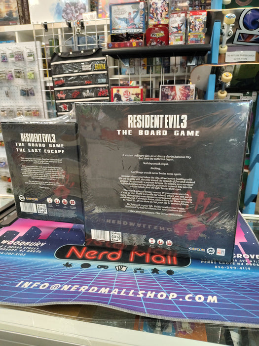 Resident Evil 3 The Board Game KS Ed w/ The Last Escape