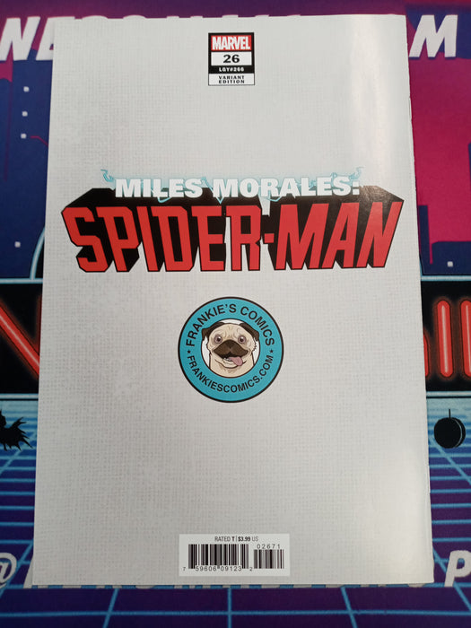 Miles Morales: Spider-man #26 (Rosh Besch Miles Virgin Var.)