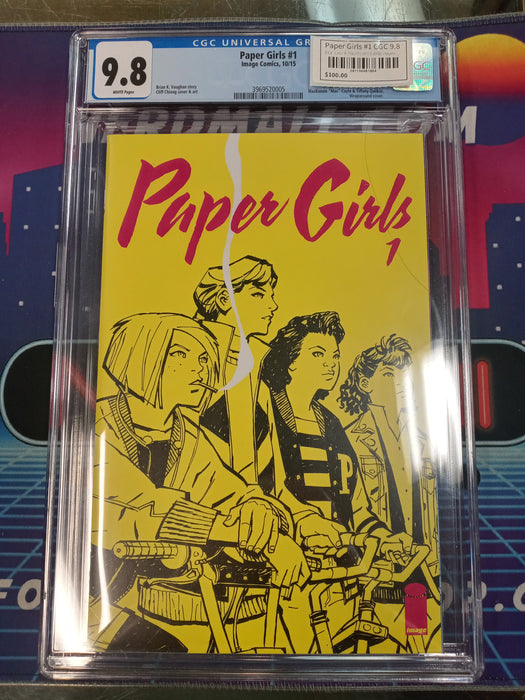 Paper Girls #1 CGC 9.8