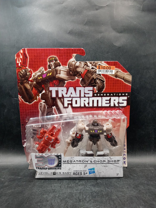 Transformers Generations Megatron & Chop Shop