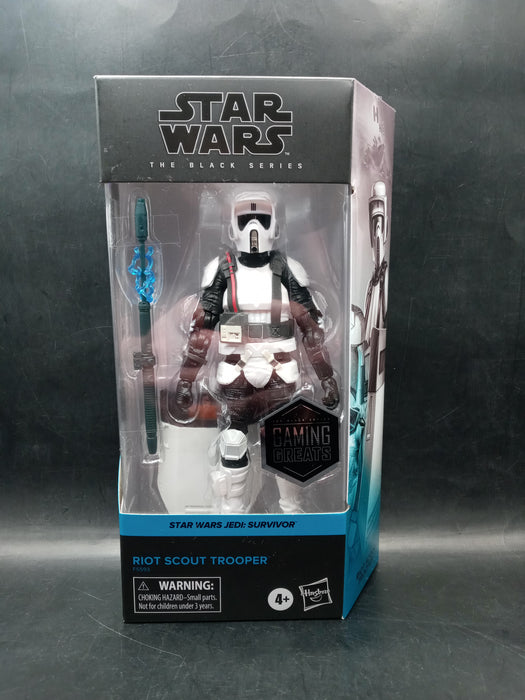 Star Wars Jedi Survivor the Black Series Riot Scout Trooper