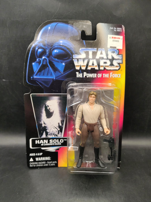 Star Wars POTF Han Solo in Carbonite Block