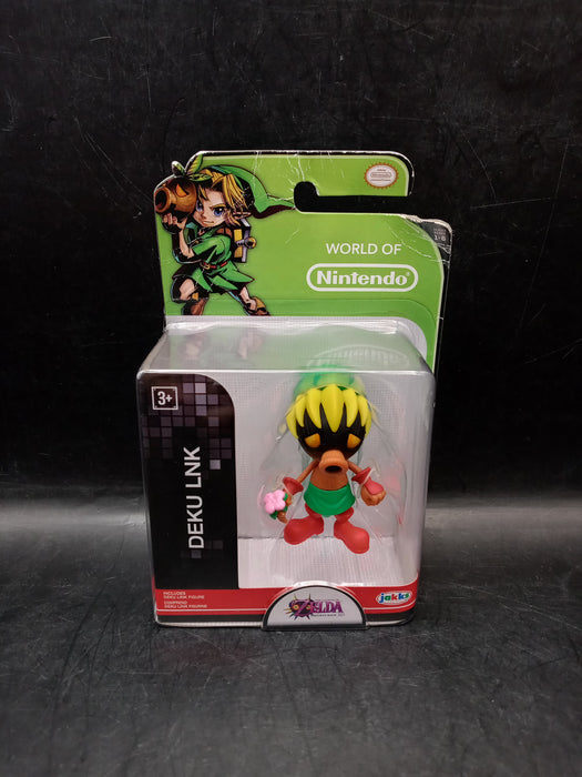 World of Nintendo 2.5 in Limited Articulation Figure Deku Link