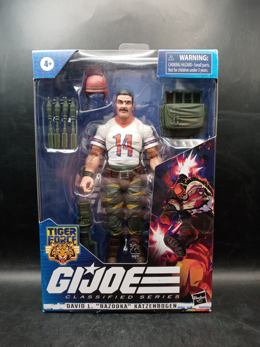 GI Joe Classified Series Tiger Force David L. "Bazooka" Katzenbogen Action Fig