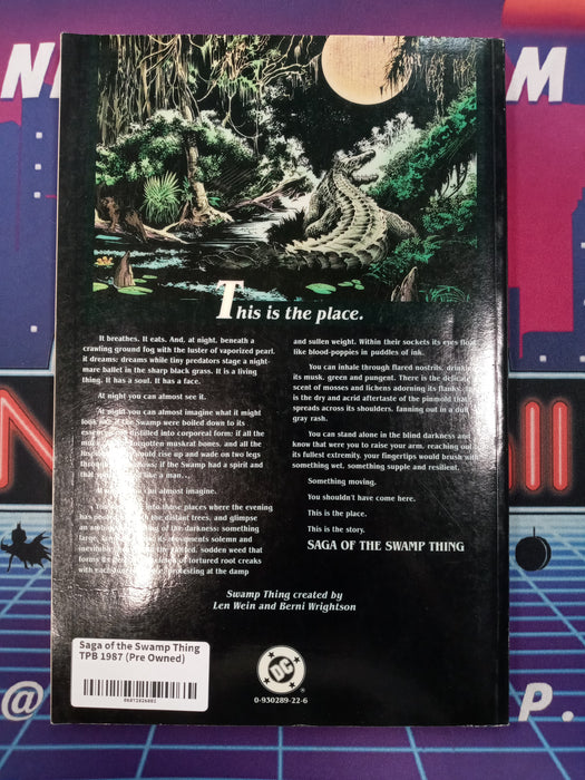Saga of the Swamp Thing TPB 1987 (Pre Owned)
