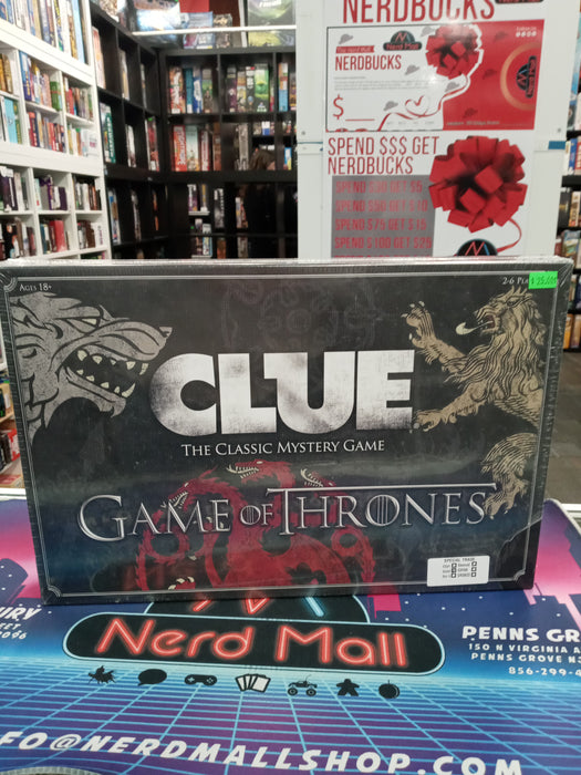 Clue Game of Thrones (Sealed)