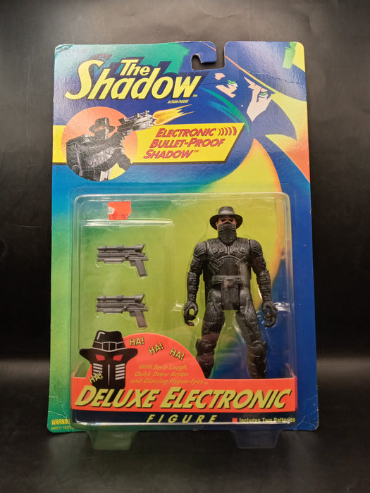 The Shadow Deluxe Electronic Bullet-proof Action Figure Kenner 1994