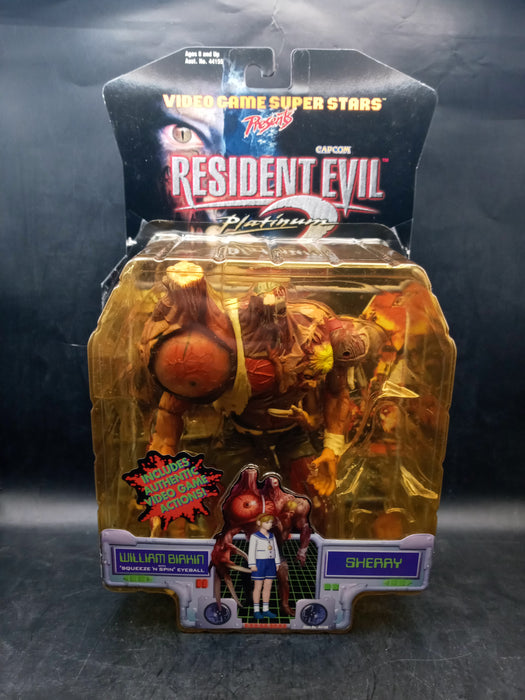 Toy Biz Resident Evil 2 William Birkin and Sherry