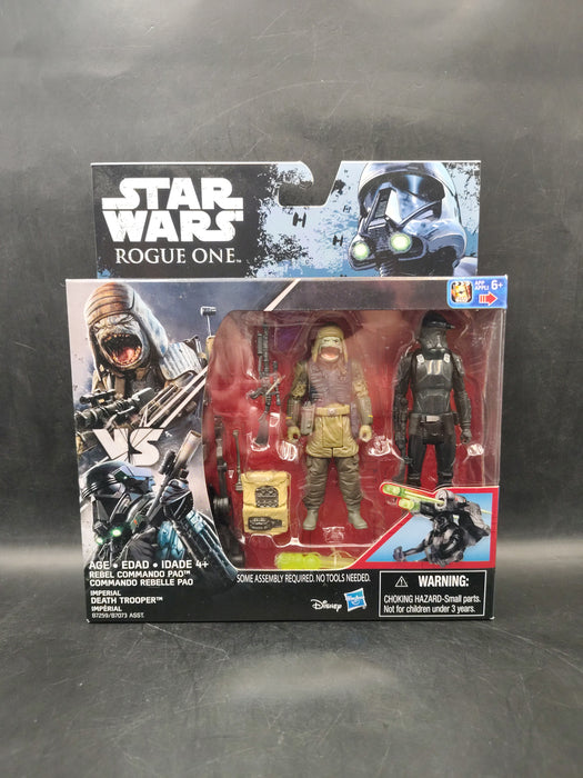 Star Wars Rogue One Rebel Commando Pao & Death Trooper 2-Pack