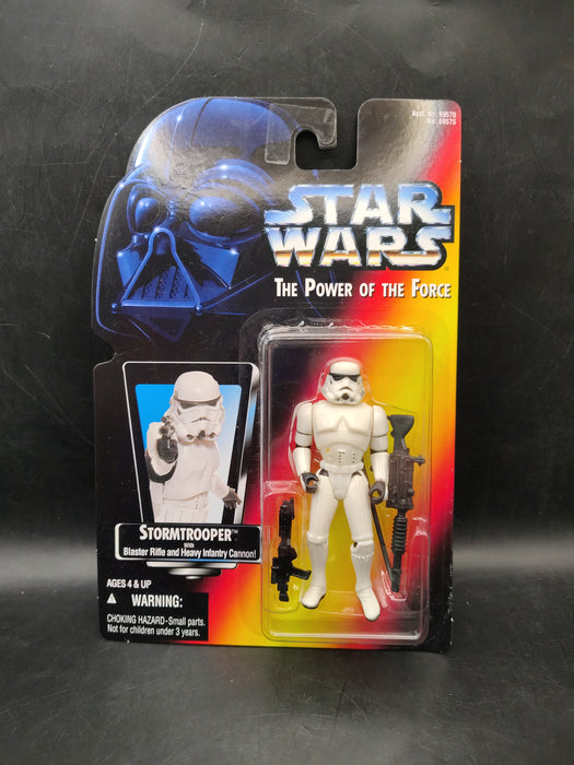 Star Wars POTF Stormtrooper with Blaster Rifle & Heavy Infantry Cannon