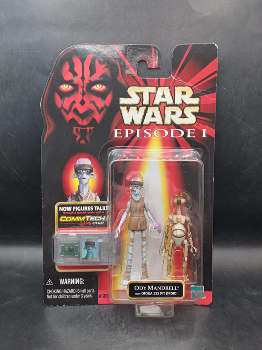 Star Wars Episode I Ody Mandrell with Otoga 222 Pit Droid