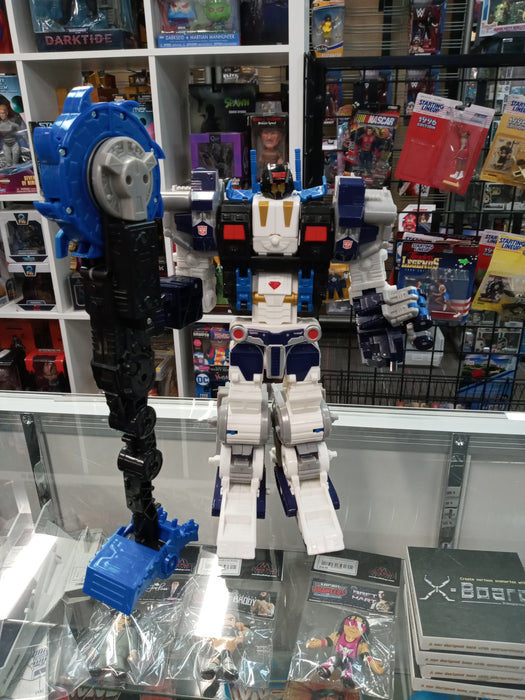 Transformers Cybertron Metroplex with Drillbit