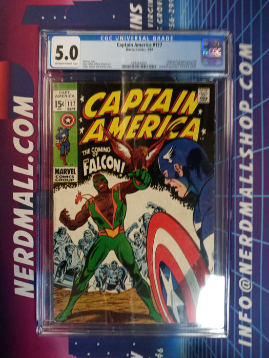 Captain America #117 CGC 5.0