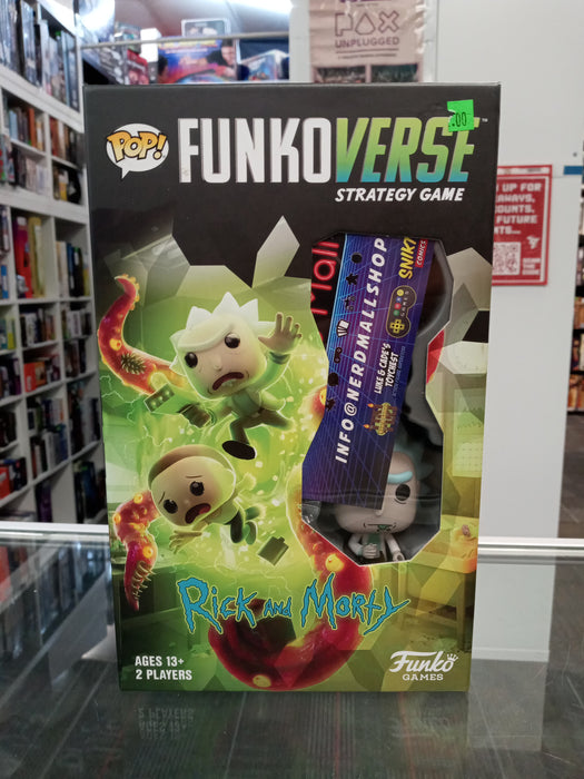 Funkoverse Strategy Game Rick and Morty 100