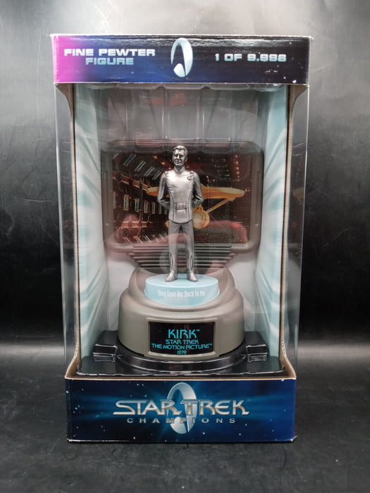 Vintage 1998 Star Trek Champions Fine Pewter Figure - Kirk