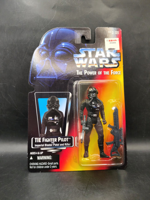 Star Wars POTF TIE Fighter Pilot with Imperial Blaster Pistol & Rifle