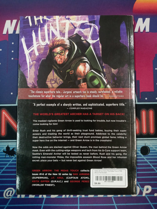 Green Arrow Vol 1 The Midas Touch TPB 2012 (Pre Owned)