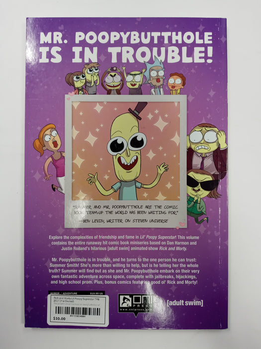 Rick and Morty Lil Poopy Superstar TPB 2017 (Pre Owned)